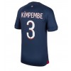 Paris Saint-Germain Presnel Kimpembe #3 Hjemmedrakt 2023-24 Kortermet